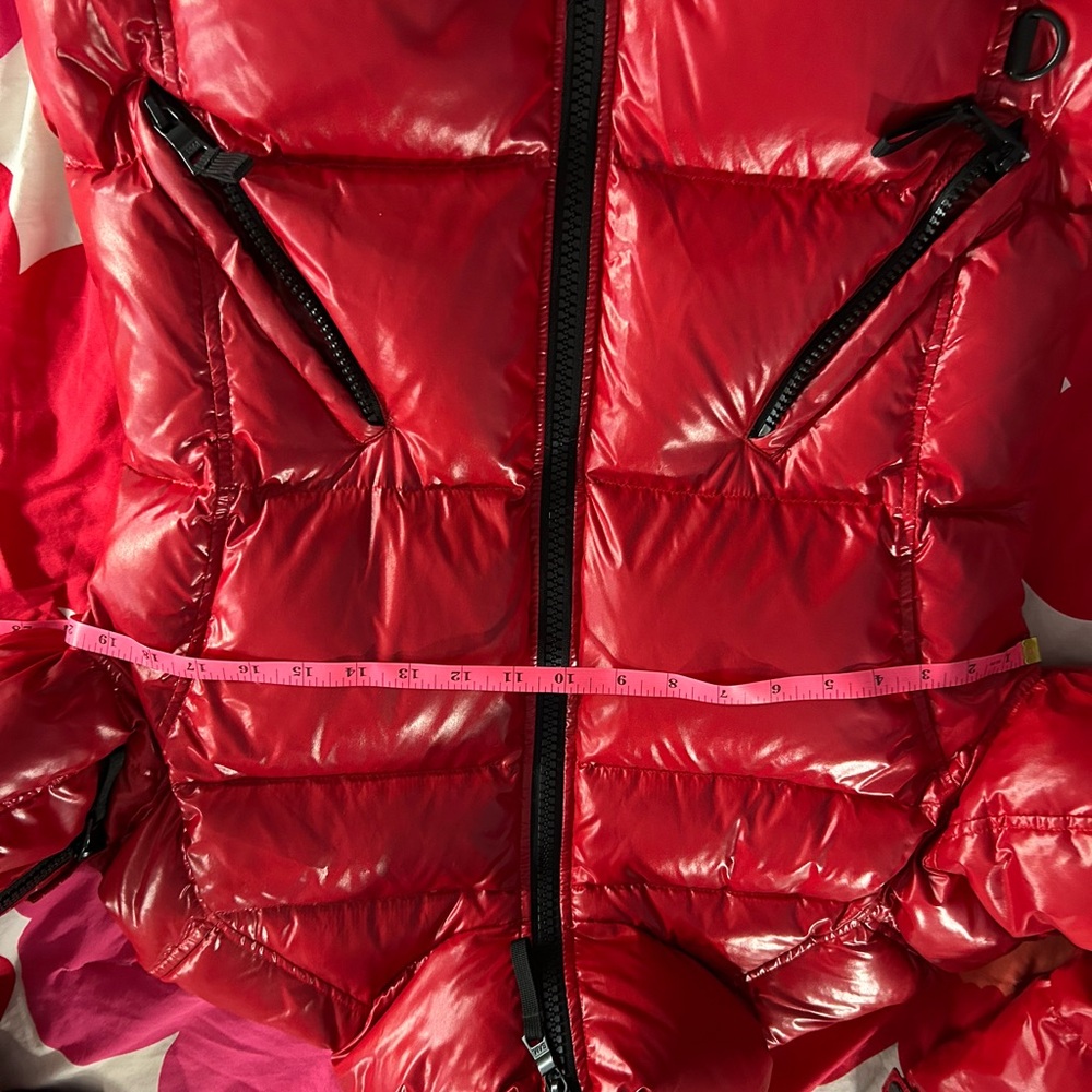 SAM. Red Puffer Jacket - Picture 6 of 13